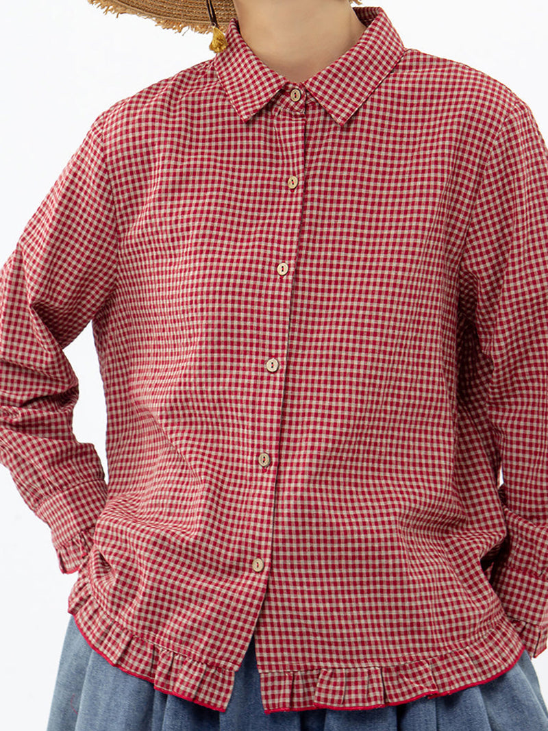 A Vintage Style Shirt with Delicate Timeless Details