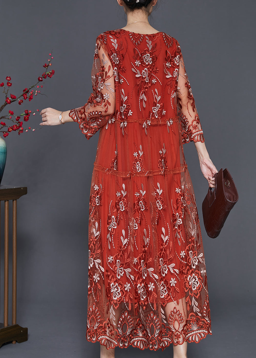 Classic Vintage Dress with a Flattering Fit