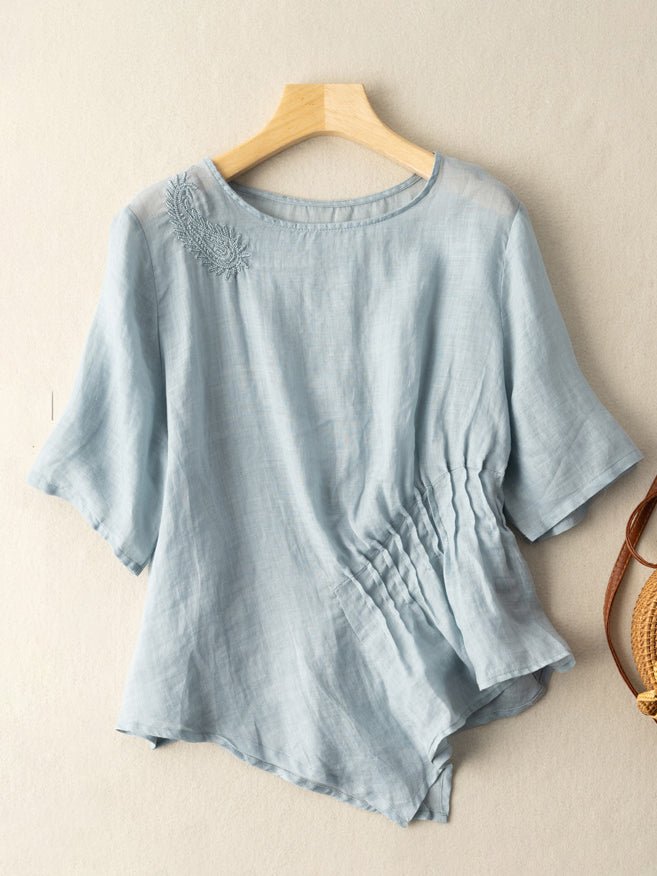 A Vintage Style Top with Delicate Timeless Details