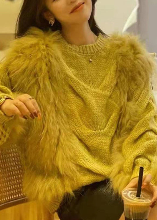 Vintage Inspired Sweater with a Contemporary Edge
