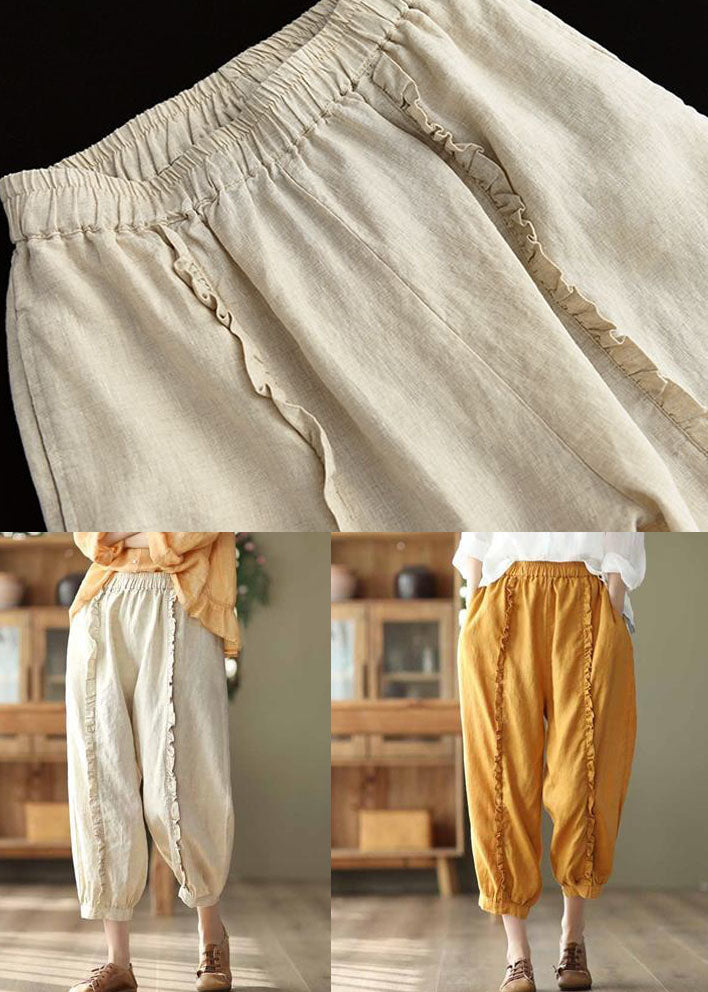 A Vintage Style Pants with Delicate Timeless Details
