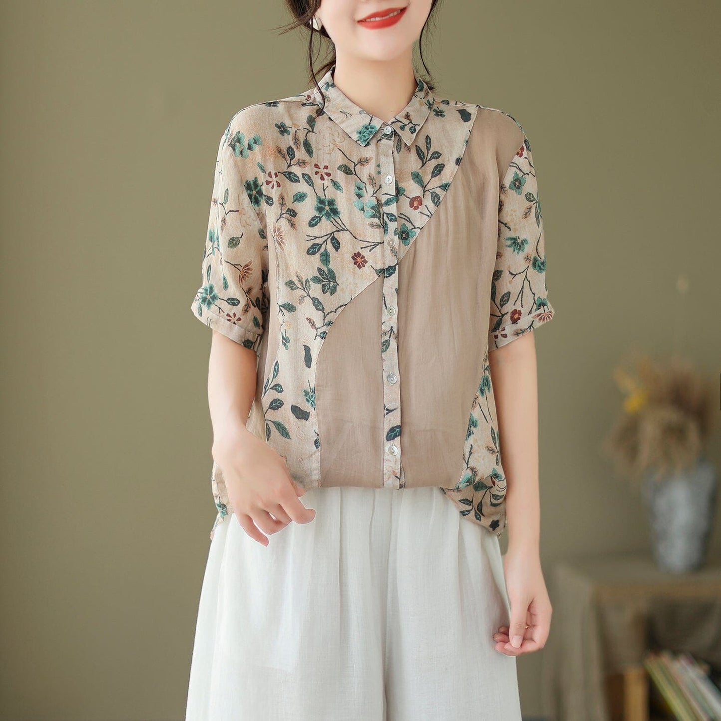 Polished Blouse with an Effortless Classic Look