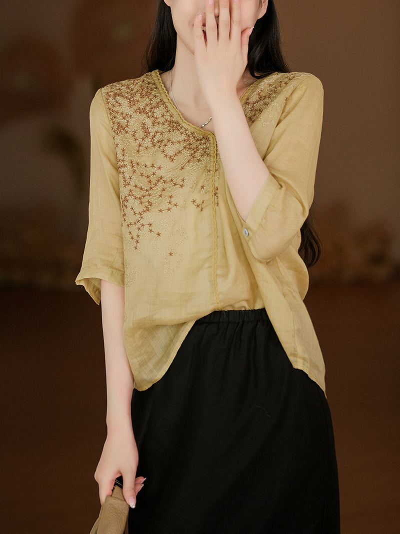 Well Tailored Shirt with a Graceful Silhouette