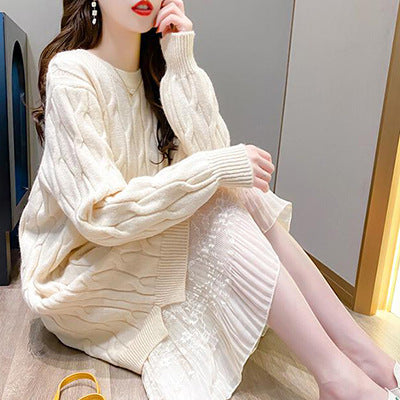 A Vintage Style Sweater with Delicate Timeless Details