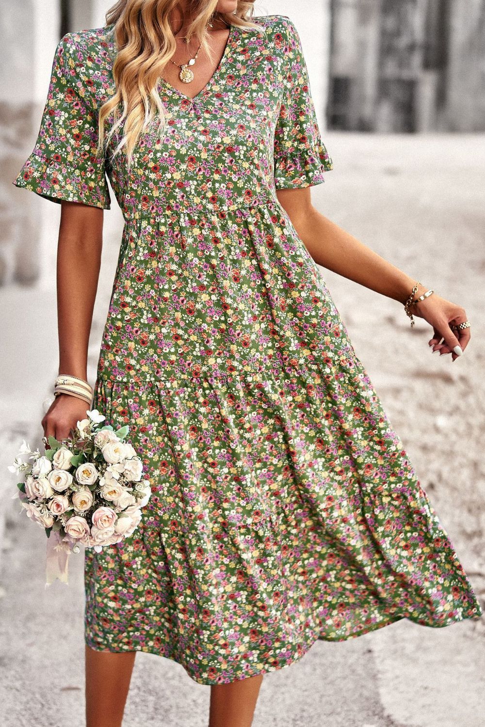 Elegantly Styled Dress for Everyday Wear