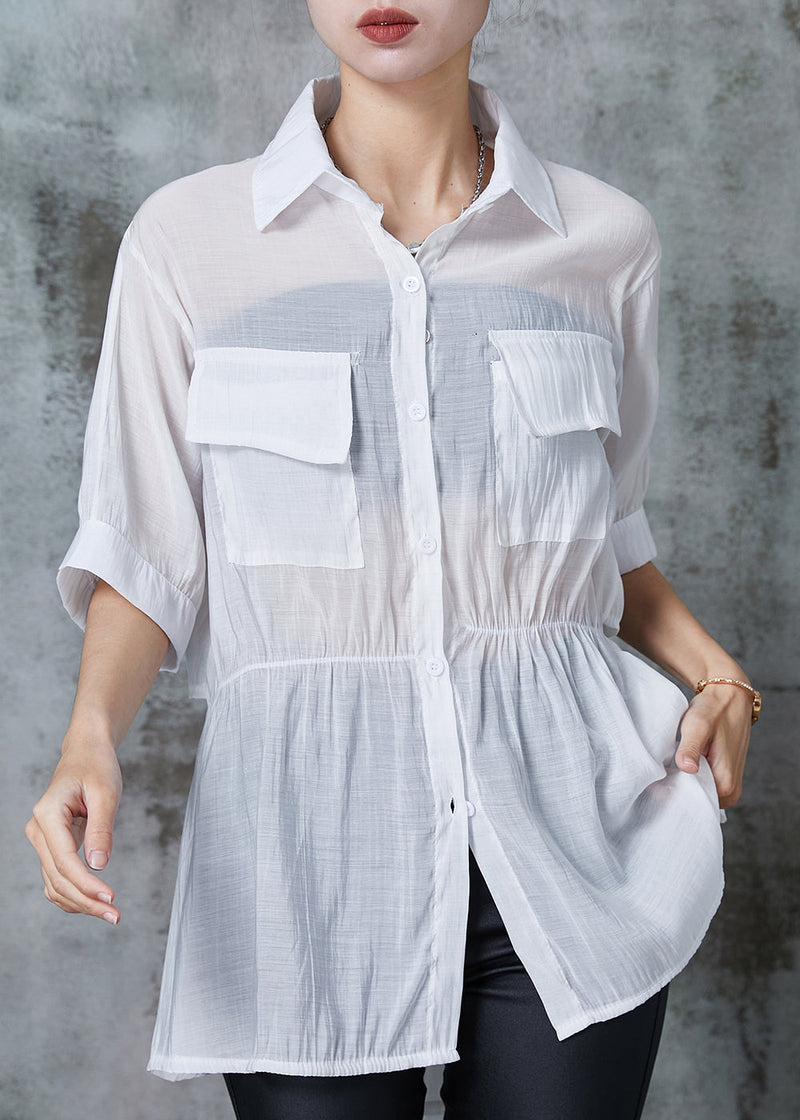 Well Tailored Shirt with a Graceful Silhouette