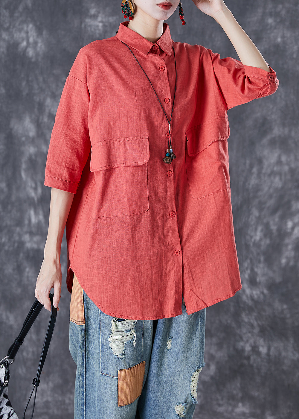 Well Tailored Shirt with a Graceful Silhouette