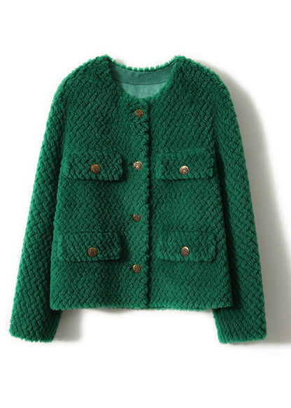 A Vintage Style Coat with Delicate Timeless Details