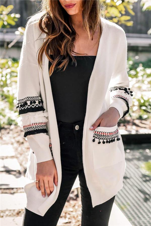 Vintage Inspired Cardigan with a Contemporary Edge