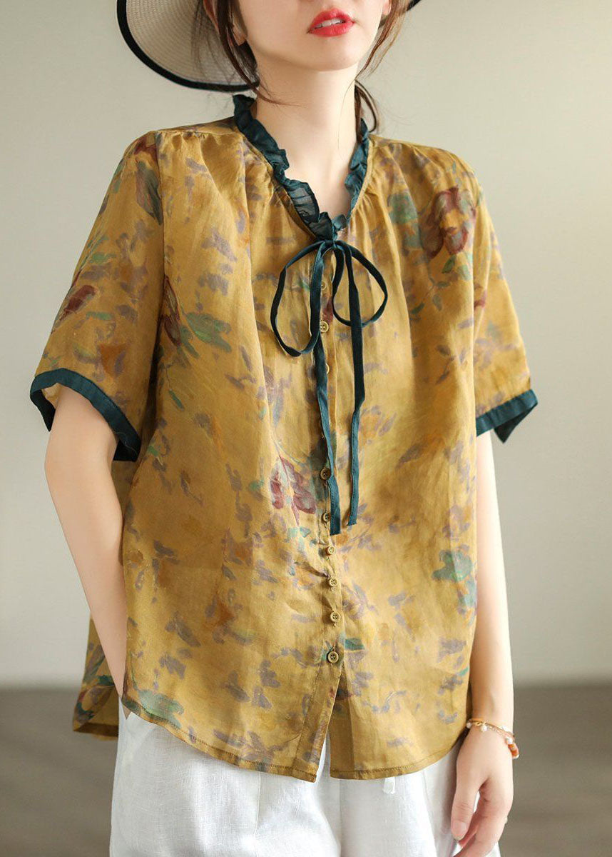 Vintage Inspired Blouse with a Contemporary Edge