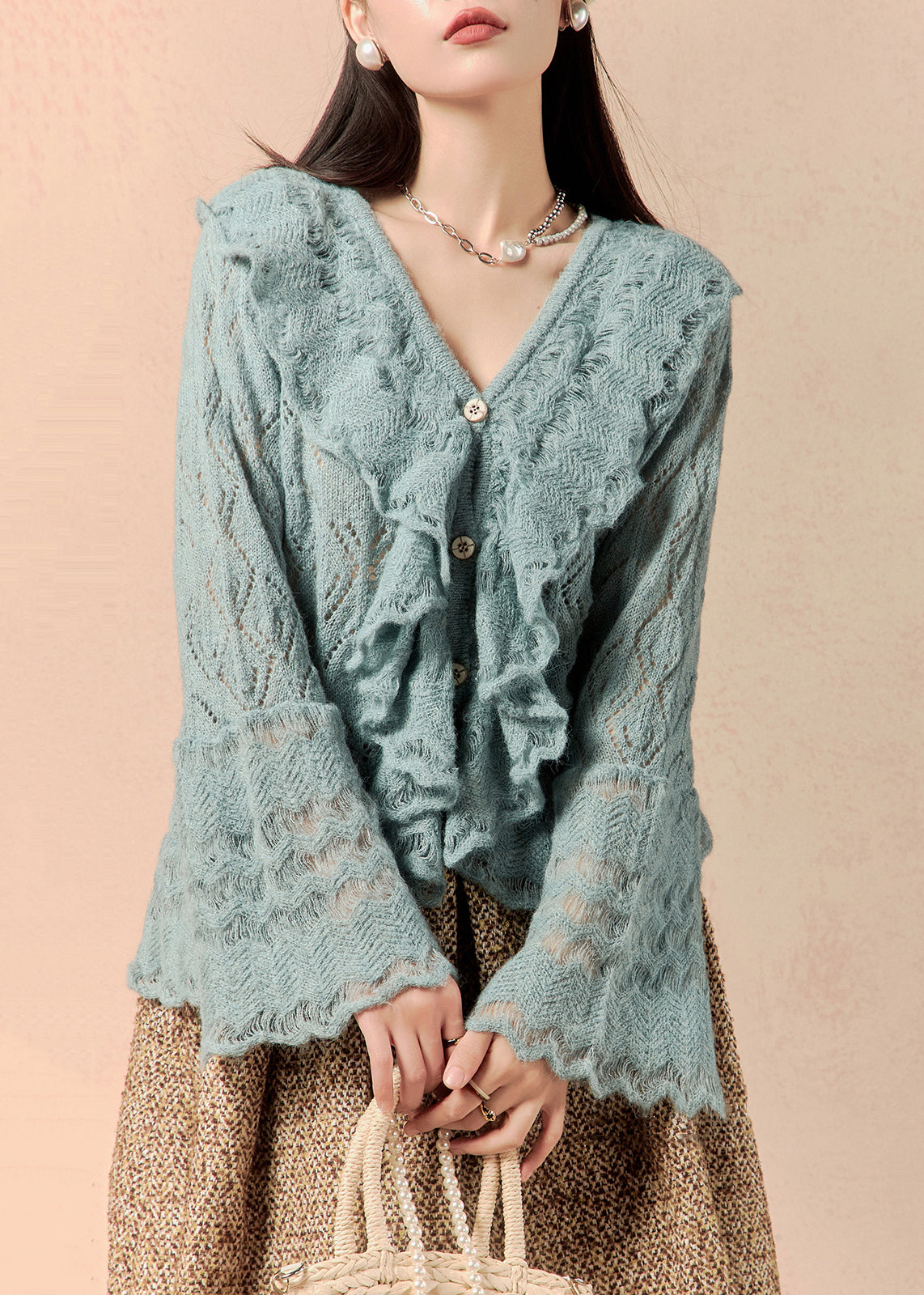 Vintage Inspired Sweater with a Contemporary Edge
