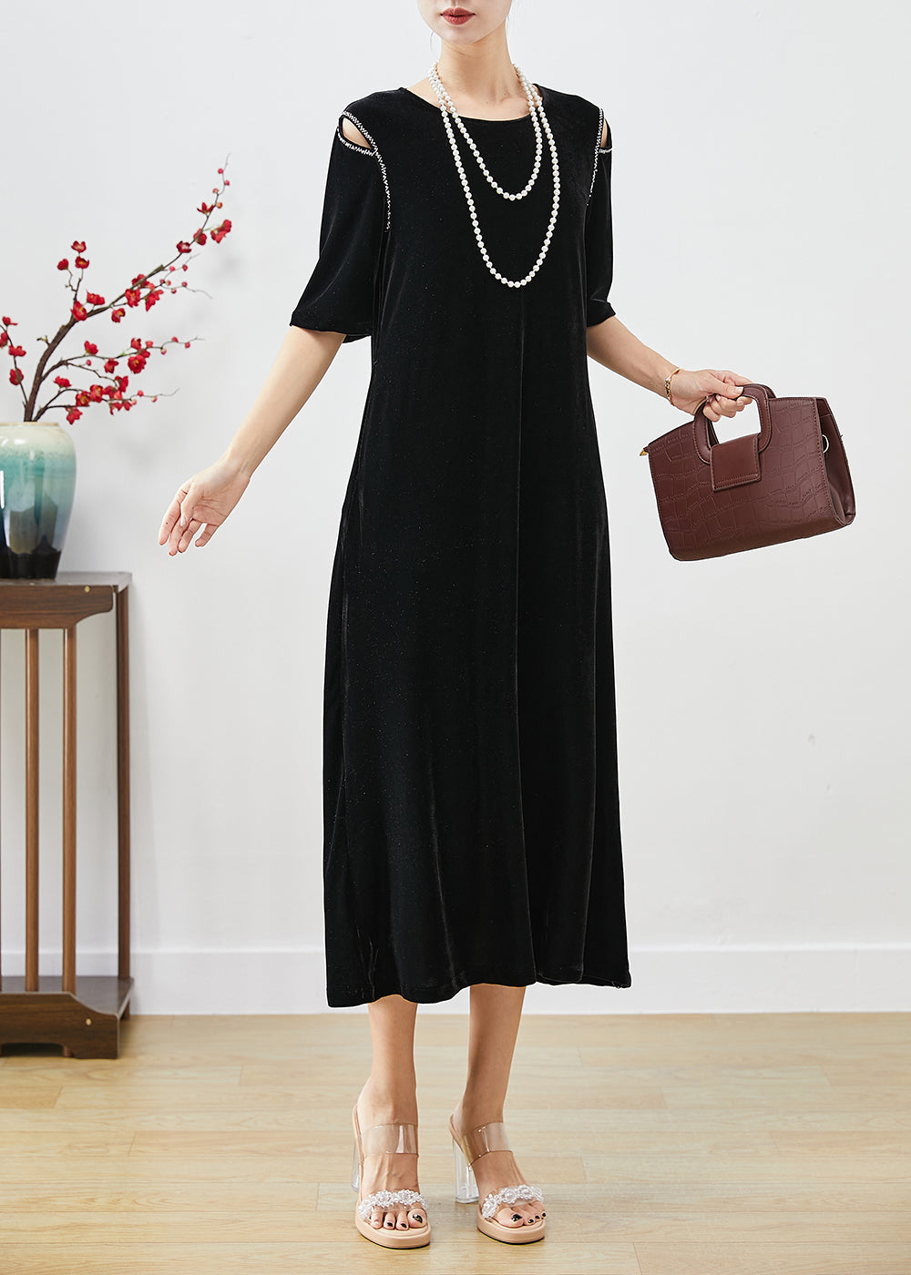 Elegantly Styled Dress for Everyday Wear