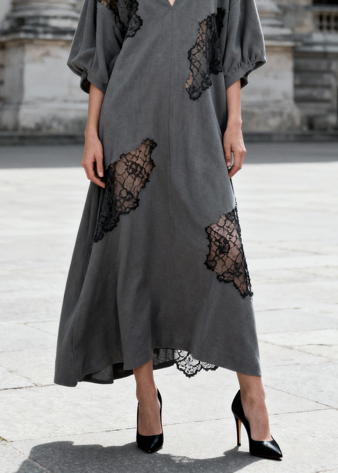 Classic Vintage Dress with a Flattering Fit
