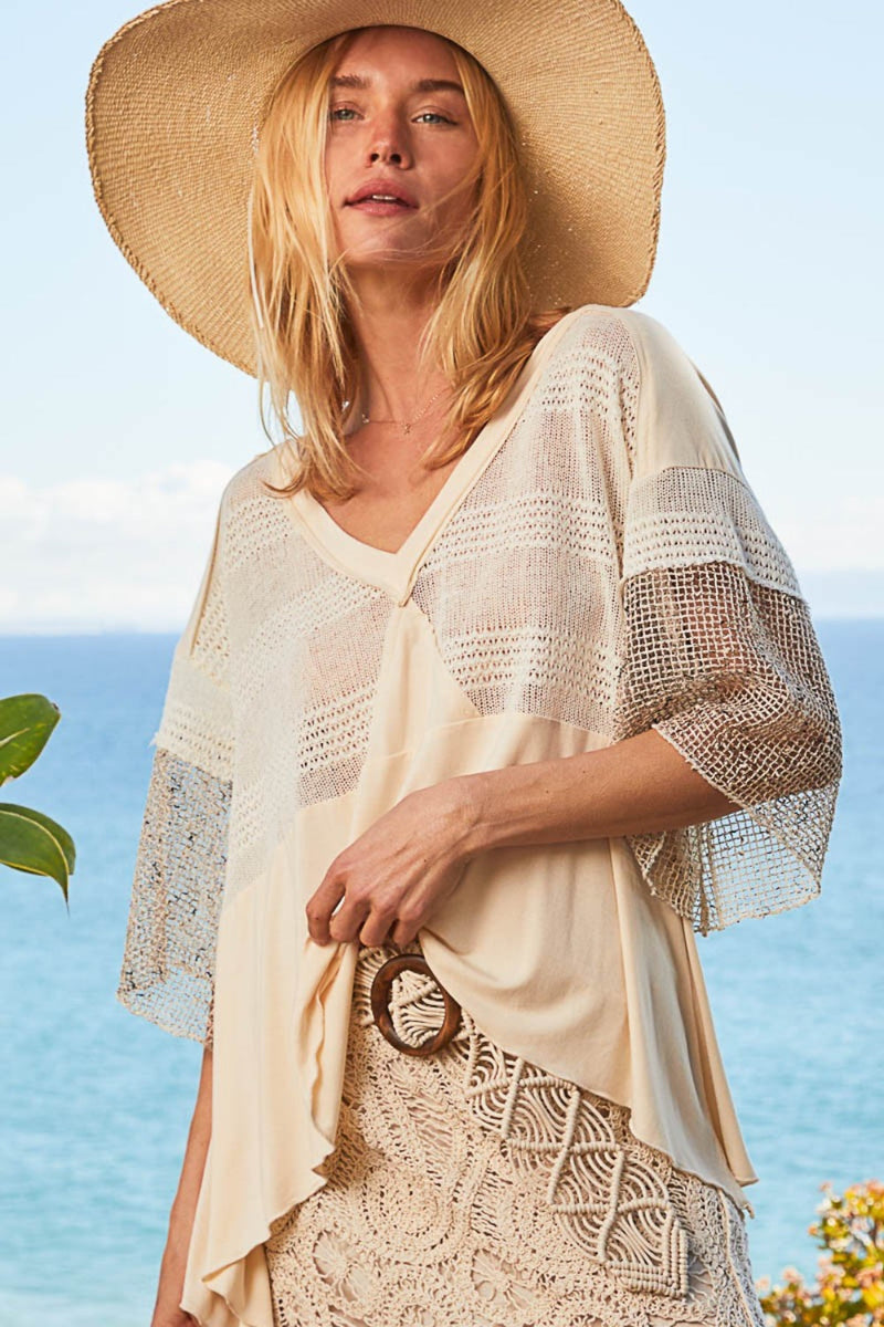Well Tailored Top with a Graceful Silhouette
