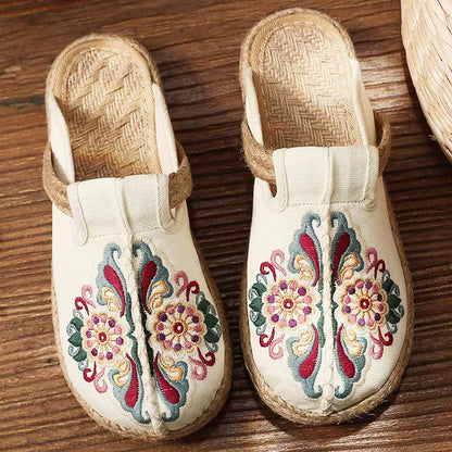 Vintage Inspired Orthopedic Flats