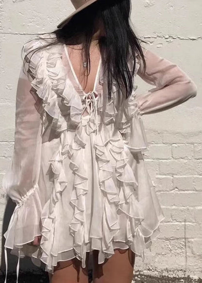 A Vintage Style Dress with Delicate Timeless Details