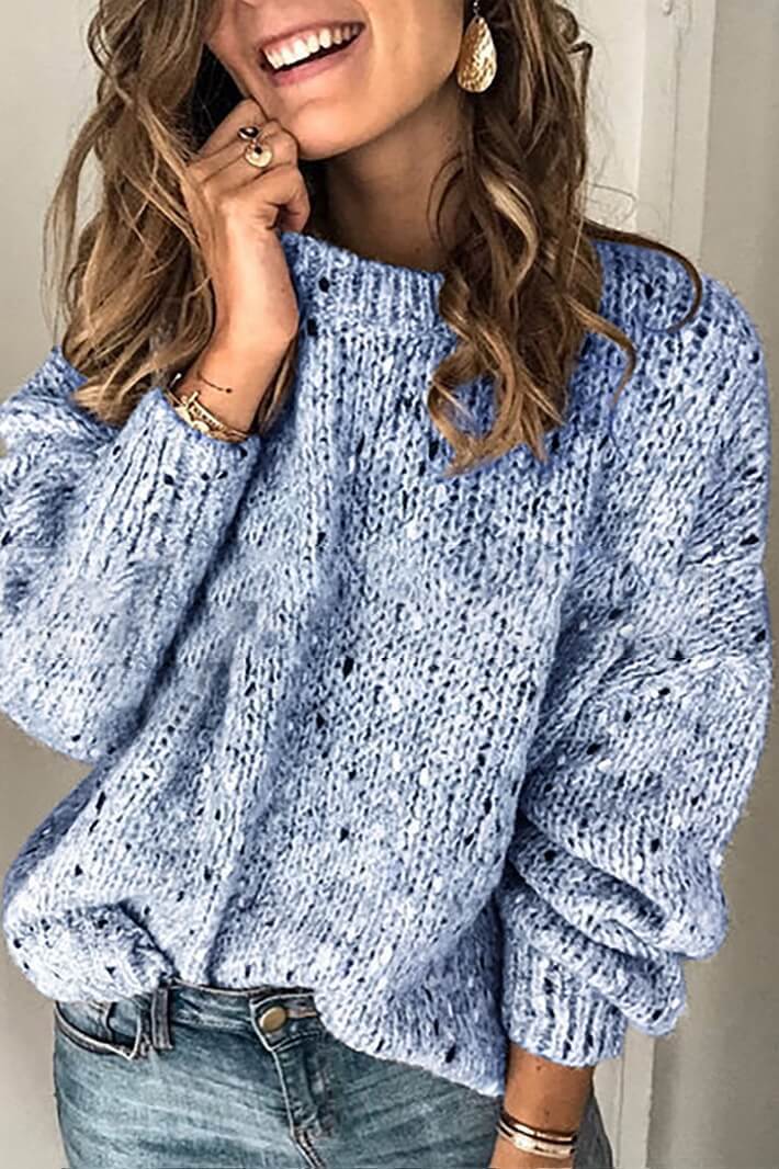 Beautifully Finished Sweater in a Timeless Design