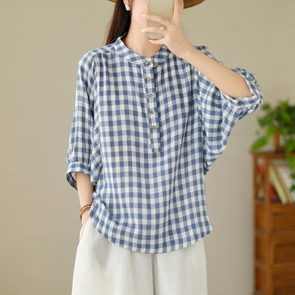 Classic Vintage Blouse with a Flattering Fit