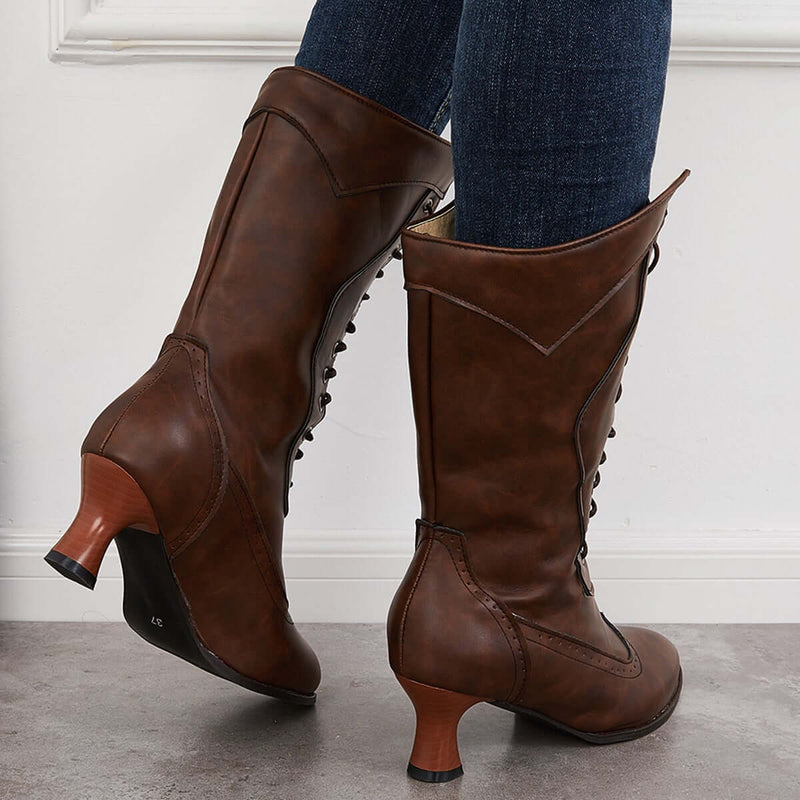 Chic Orthopedic Boots with Unique Design