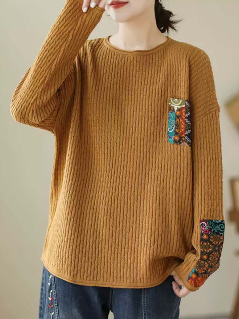 Vintage Inspired Sweater with a Contemporary Edge