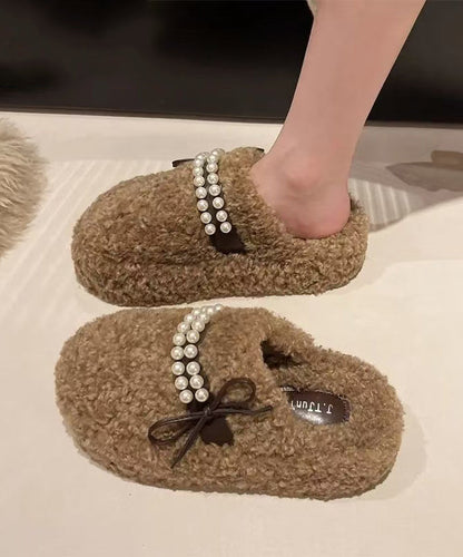 Vintage Inspired Orthopedic Slippers