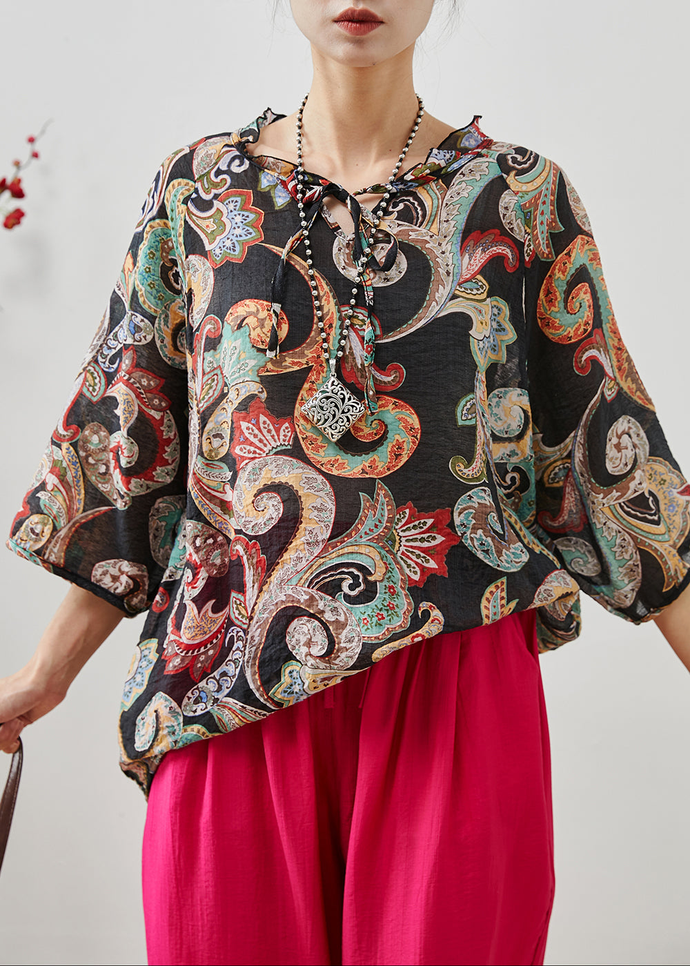 Gracefully Styled Blouse for Any Occasion
