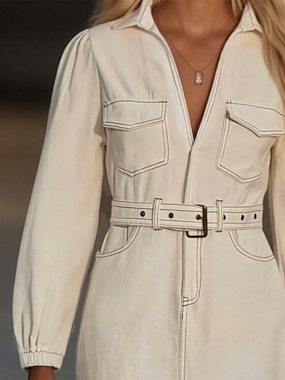 Well Tailored Dress with a Graceful Silhouette
