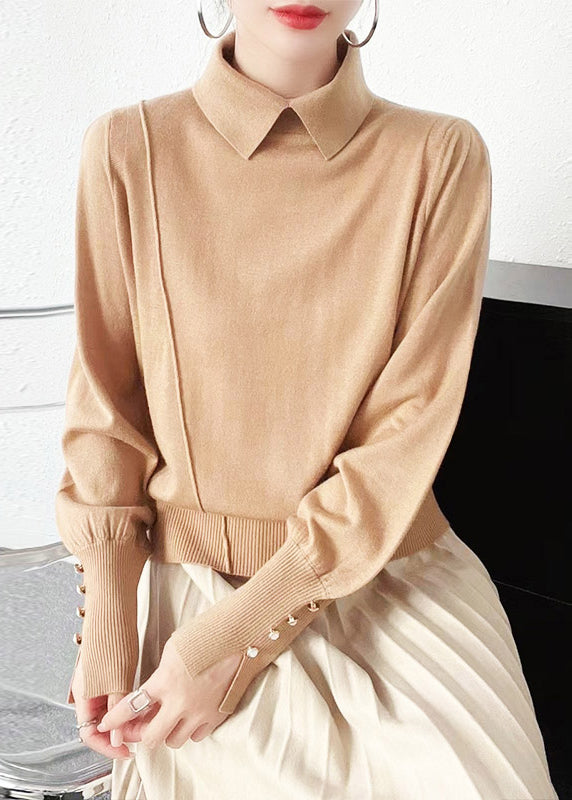A Vintage Style Sweater with Delicate Timeless Details