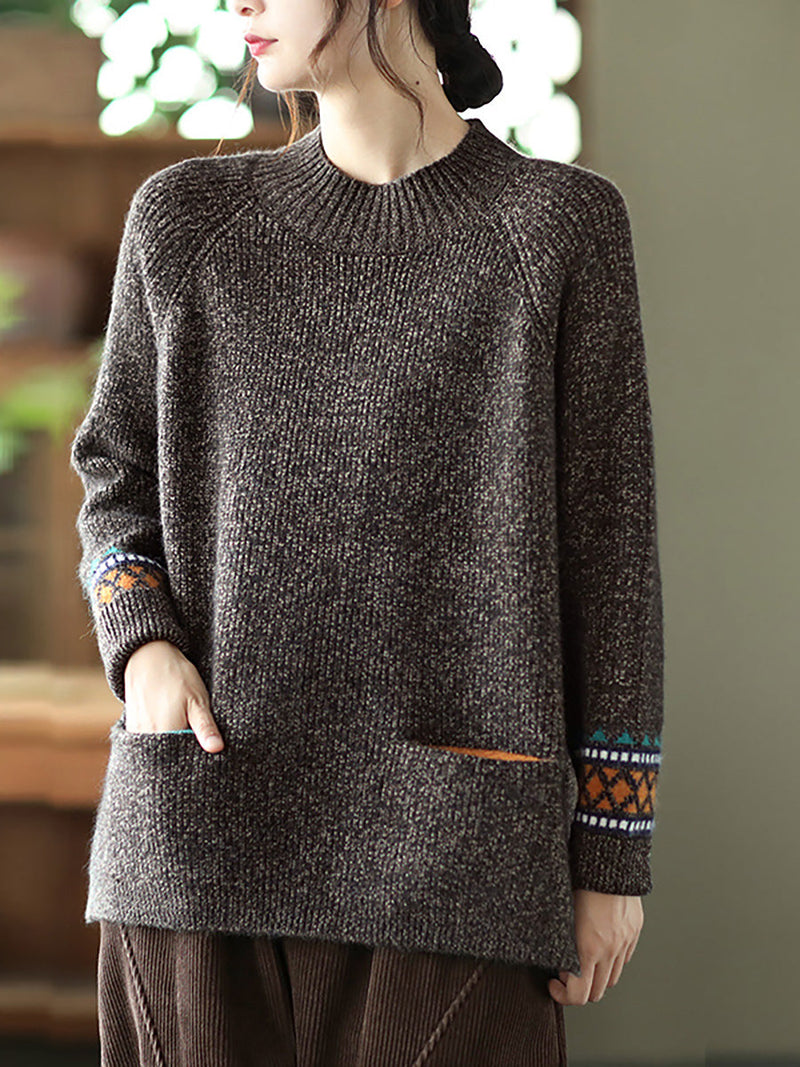 Beautifully Finished Sweater in a Timeless Design