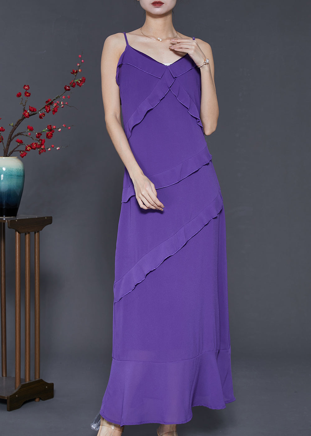 A Vintage Style Dress with Delicate Timeless Details
