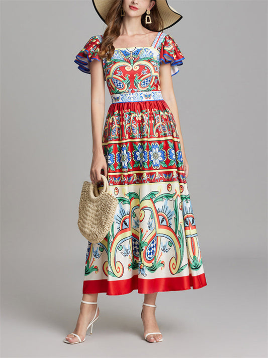 A Vintage Style Dress with Delicate Timeless Details