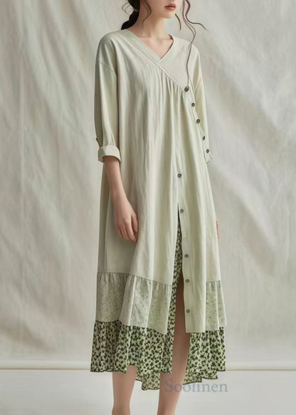 A Vintage Style Dress with Delicate Timeless Details