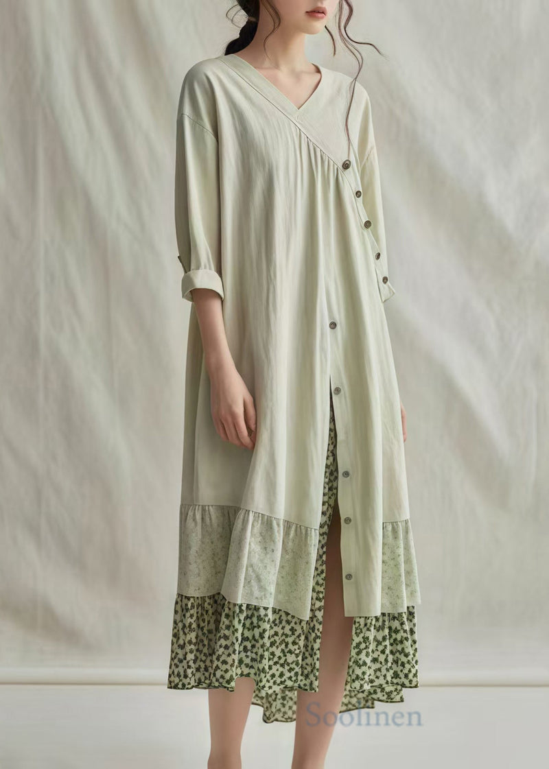 A Vintage Style Dress with Delicate Timeless Details