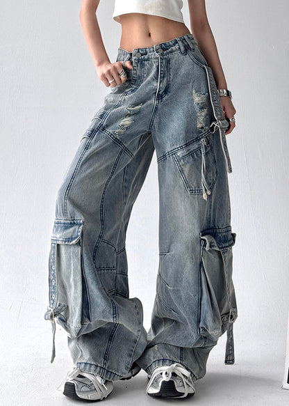 A Vintage Style Pants with Delicate Timeless Details