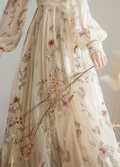 A Vintage Style Dress with Delicate Timeless Details
