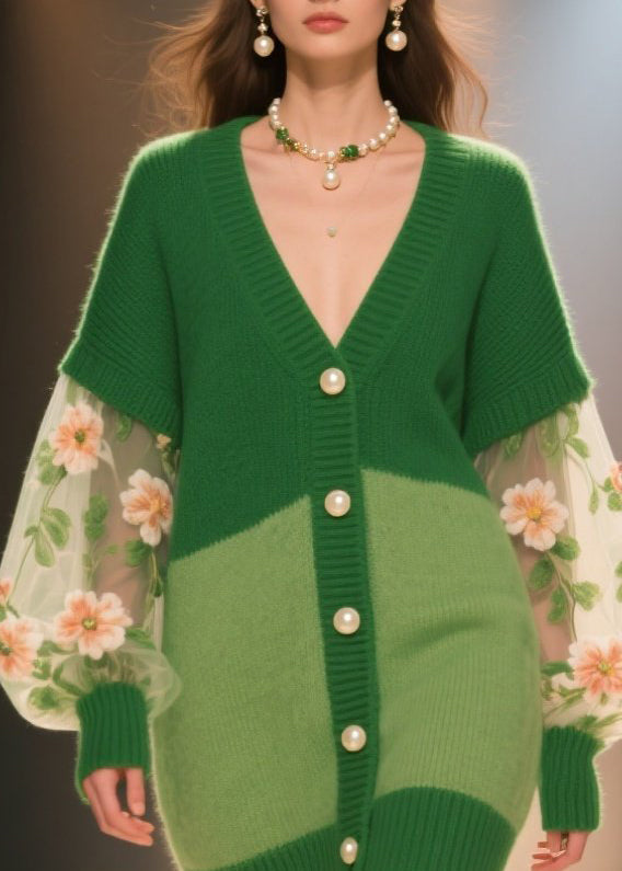 Vintage Inspired Cardigan with a Contemporary Edge