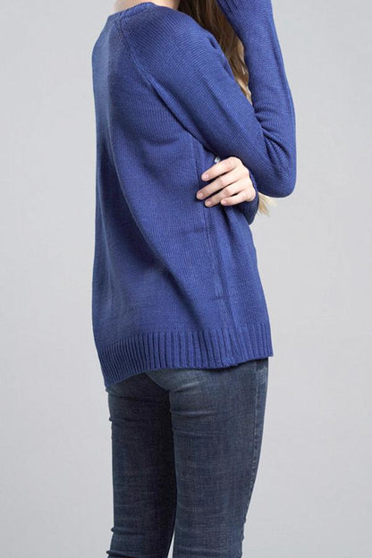 Beautifully Finished Sweater in a Timeless Design