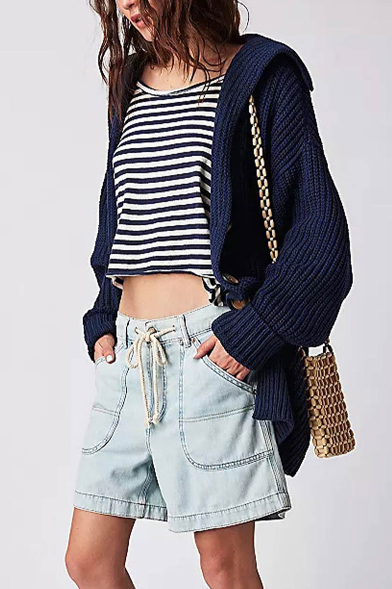Classic Vintage Cardigan with a Flattering Fit