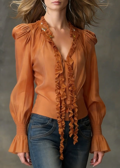 Vintage Inspired Blouse with a Contemporary Edge