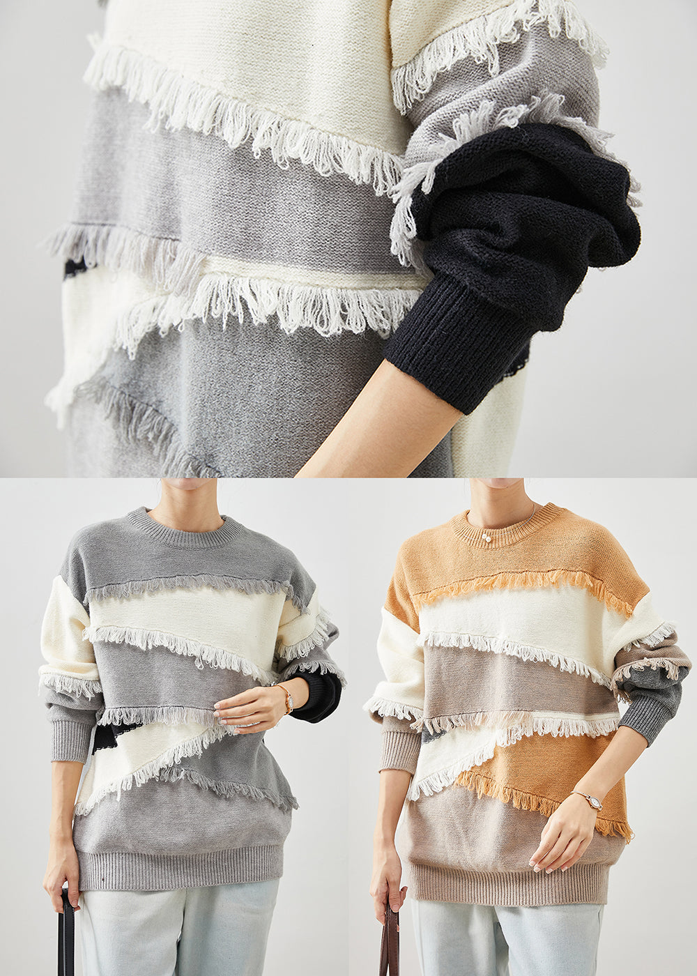 Beautifully Finished Sweater in a Timeless Design