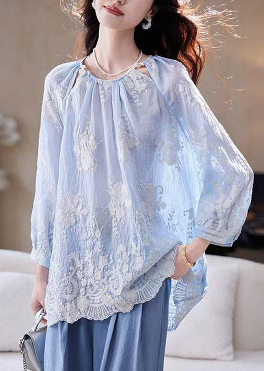 A Vintage Style Blouse with Delicate Timeless Details