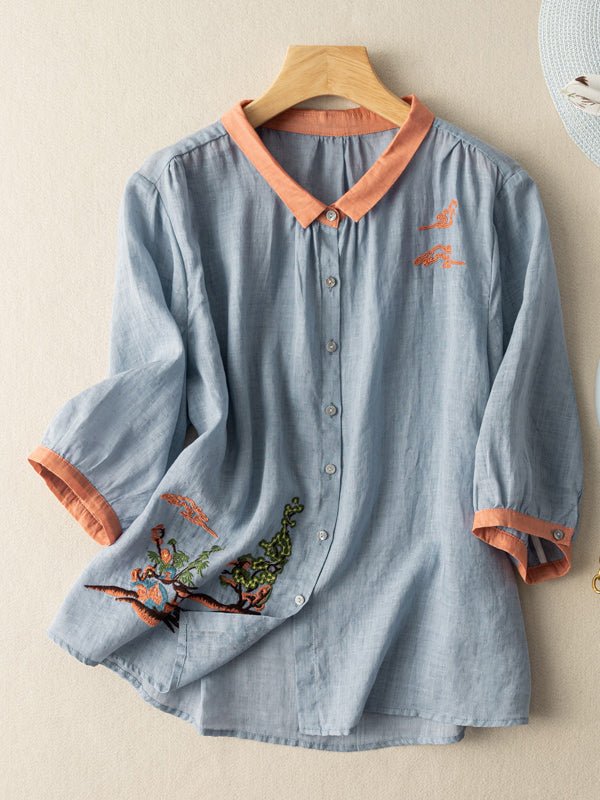 Beautifully Balanced Blouse with Timeless Character