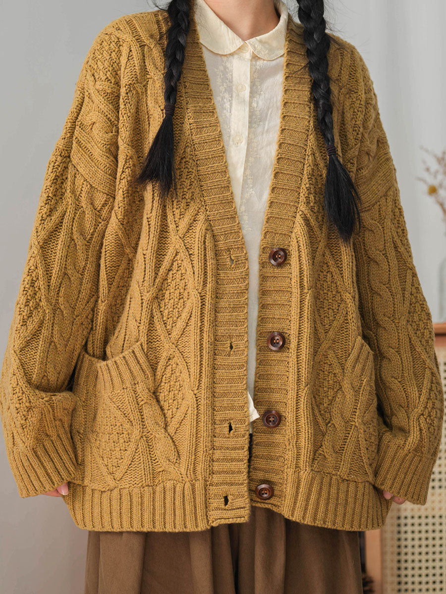 Vintage Inspired Cardigan with a Contemporary Edge