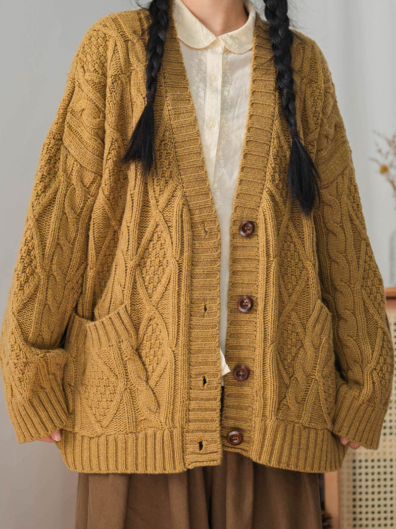 Vintage Inspired Cardigan with a Contemporary Edge