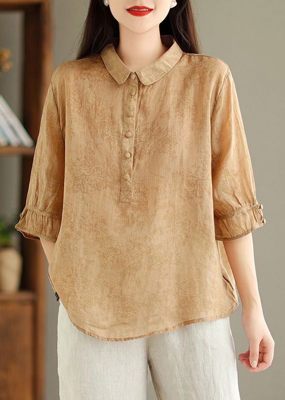 Well Tailored Shirt with a Graceful Silhouette