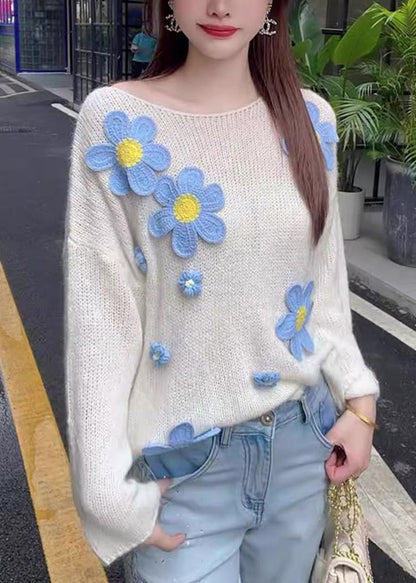 A Vintage Style Sweater with Delicate Timeless Details