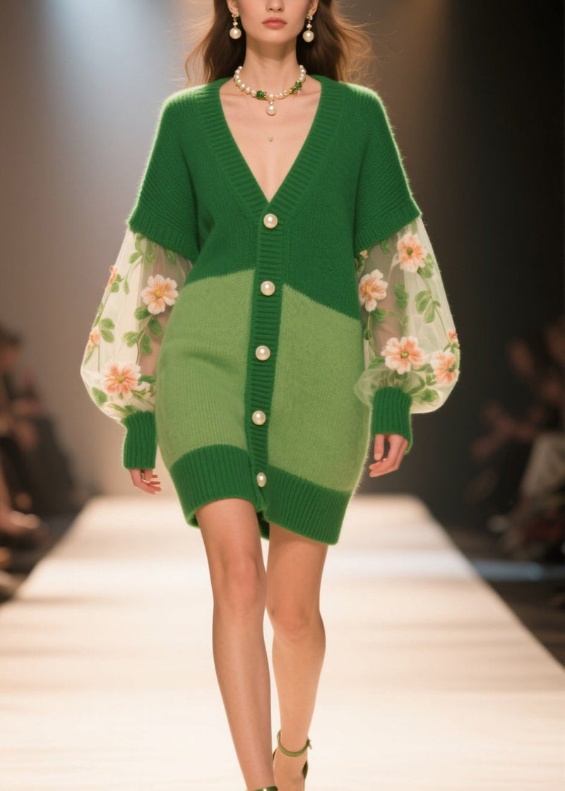 Vintage Inspired Cardigan with a Contemporary Edge