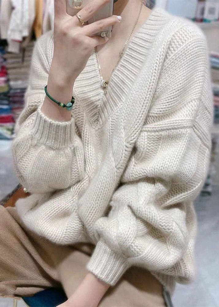 Beautifully Finished Sweater in a Timeless Design