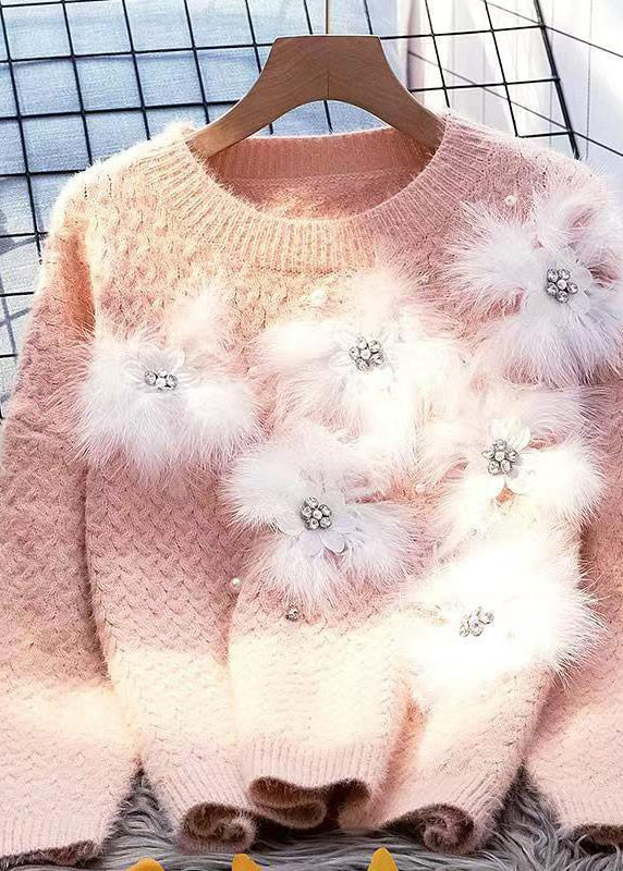 A Vintage Style Sweater with Delicate Timeless Details