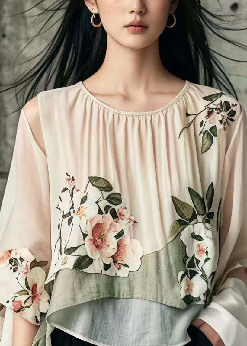 A Vintage Style Shirt with Delicate Timeless Details